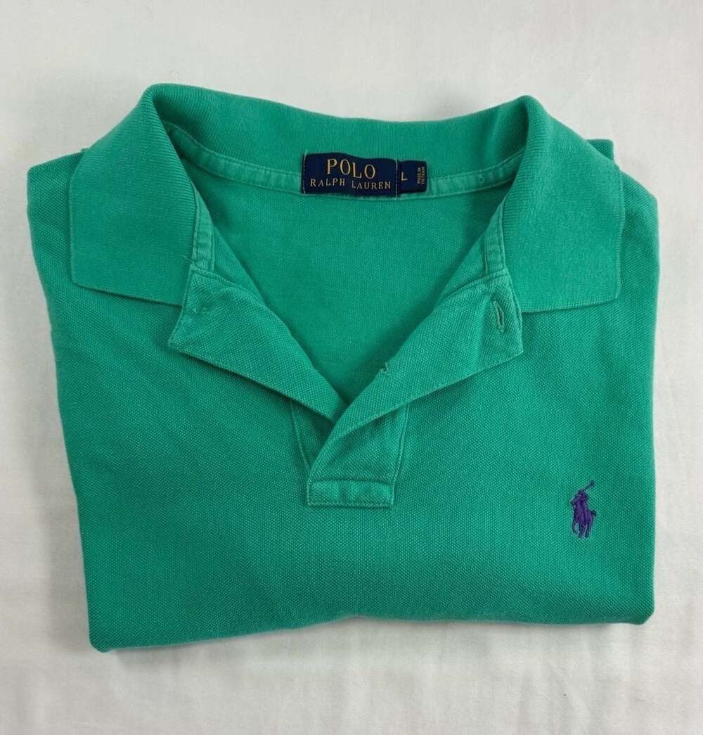 Polo Ralph Lauren Polo Shirt Size L Green